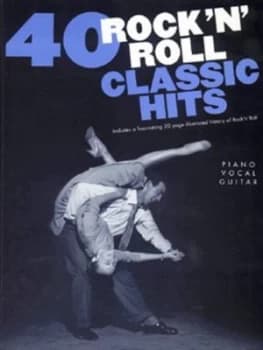 Image of 40 Rock n Roll Classic Hits. Paperback