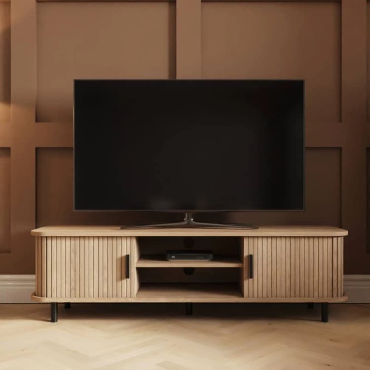 Image of GFW Omari TV Unit in Light Oak Light Oak Unisex