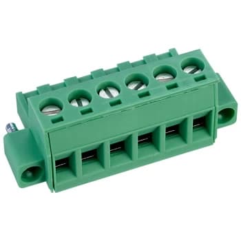 Image of Phoenix Contact 1786873 MSTB 2,5/ 6-STF 6 Way Screw Plug Terminal ...