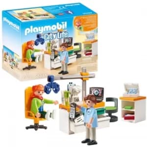 Image of Playmobil City Life Hospital Optician (70197)