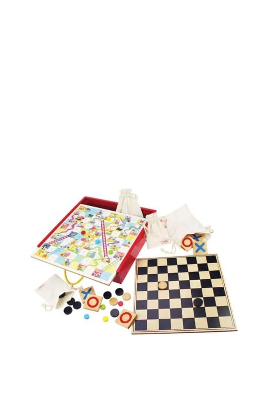 Image of Bigjigs Toys Games Compendium Multi unisex
