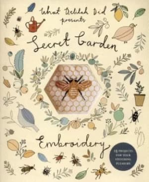 Image of Secret garden embroidery by Sophie Simpson