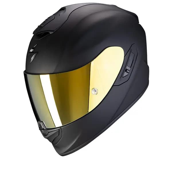 Image of Scorpion EXO-1400 Evo 2 Air Solid Matt Black Full Face Helmet XS