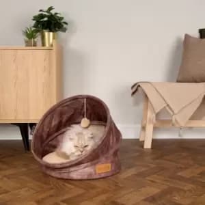 Image of Scruffs Kensington Cat Bed Brown