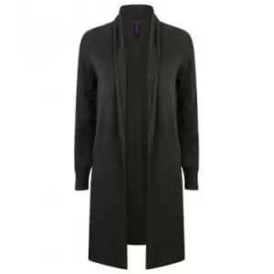 Image of Henbury Womens/Ladies Long Line Open Cardigan (4XL) (Navy)