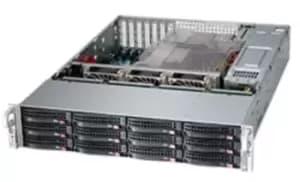 Image of Supermicro SC826BE1C4-R1K23LPB Rack Black 1200 W