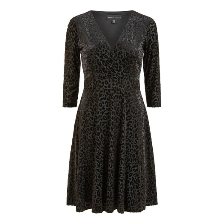 Image of Mela London Mela Wrap Sktr Drss - Black 8