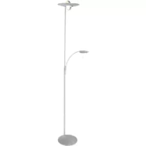 Image of Sienna Zenith LED Mother & Child Lamp Steel Brushed, Chrome Polished, Plastic Matt