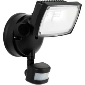Image of Firstlight Products - Firstlight Reflex Modern Style LED Security Light 15W pir Sensor Tri-Colour cct Black