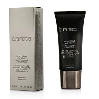 Image of Laura MercierSilk Creme Oil Free Photo Edition Foundation - #Medium Ivory 30ml/1oz