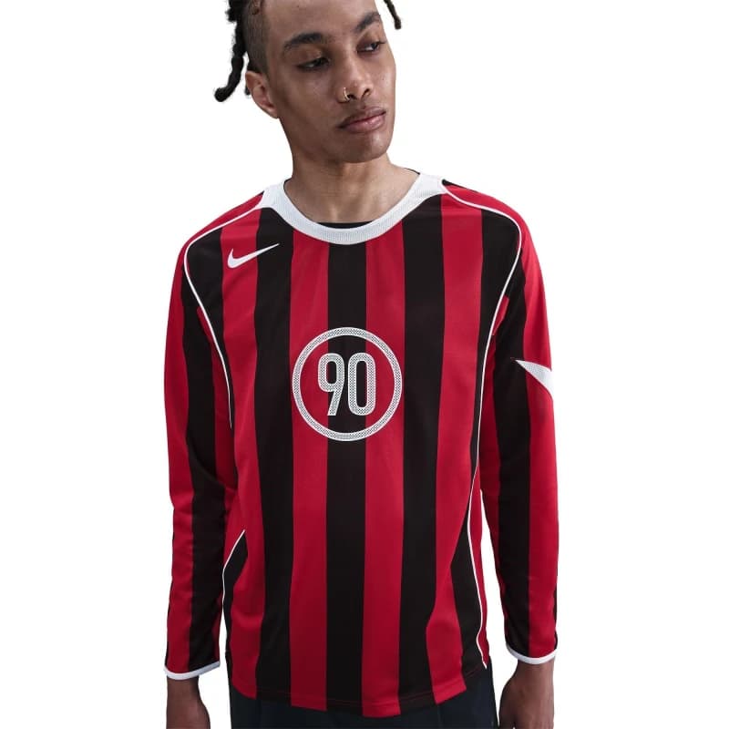 Image of Nike T90 Energy LS Sn54 Red/White male L