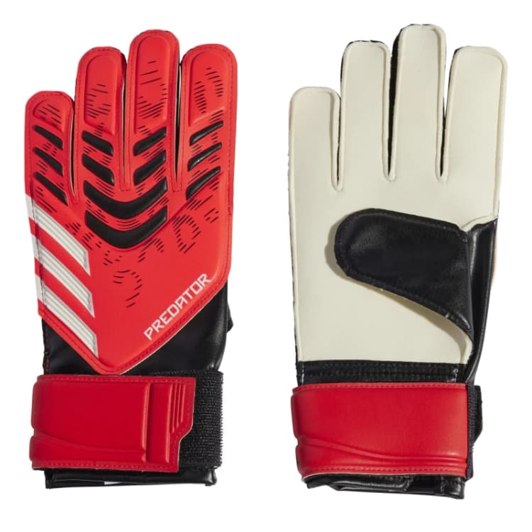 Image of Adidas Kids training goalkeeper gloves adidas Predator Noir Unisex Taille 3 JH3811