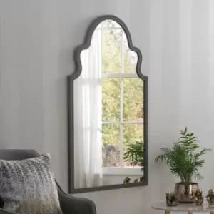 Image of Moroccon mirror Darkgrey 98(h)x52cm(w)