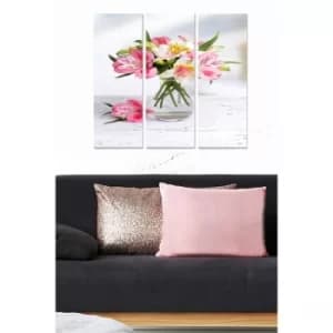 Image of MDF46934779 Multicolor Decorative MDF Painting (3 Pieces)