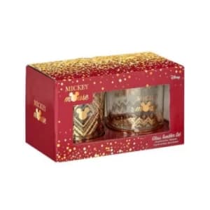 Image of Mickey Berry Glass Set Gold Mickey