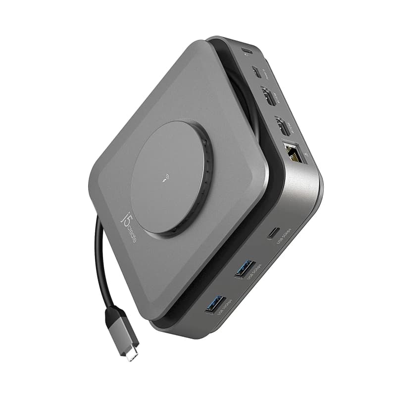 Image of j5 create j5create JCD3199 USB-C Dock Dual 4K HDMI , Space Grey JCD3199-N