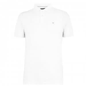 Image of Hackett Logo Polo Shirt - Optic White802