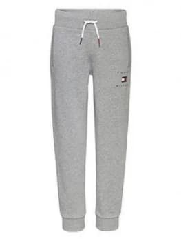 Image of Tommy Hilfiger Boys Logo Jogger - Grey Marl