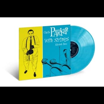 Image of Charlie Parker With Strings - Alternate Takes Blue Vinyl