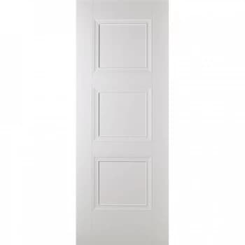 Image of LPD Amsterdam Panel White Primed Internal Door - 1981mm x 686mm (78 inch x 27 inch)