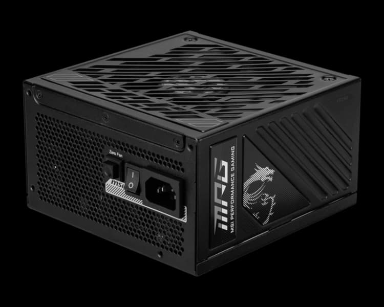 Image of MSI MPG A850GS 850w ATX Power Supply Unit MPG A850GS PCIE5