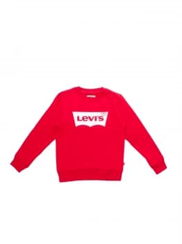 Image of LEVI'S Crewneck Boys Red Cotone - Cotton