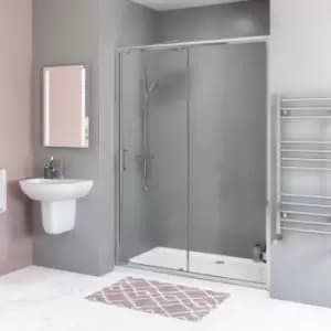 Image of 1400mm Rectangular Sliding Shower Door-Carina