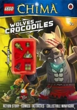 Image of Lego Legends of Chima Wolves and Crocodiles Activity Book with Minifigure Paperback
