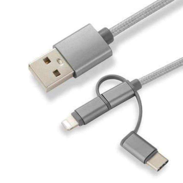 Image of CoreParts MOBX-ACC-003 USB cable 1m Micro-USB A Micro-USB B Grey