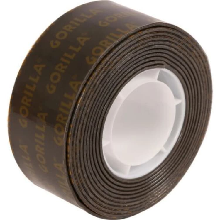 Image of Gorilla Heavy Duty Double-Sided Mounting Tape Black unisex