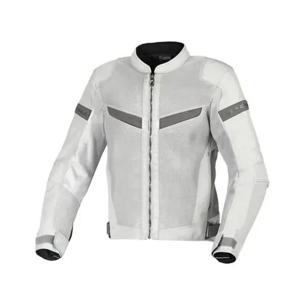 Image of Macna Velotura Textile Summer Jacket Light Gray 2XL