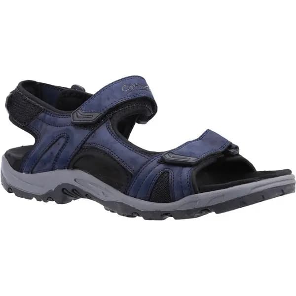 Image of Cotswold Mens Shilton Lightweight Summer Walking Sandals UK Size 7 (EU 41) NAVY COT732-NAVY-7