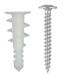 Image of Rawlplug Nylon Self-Drill Plasterboard Fixings - Pack of 12