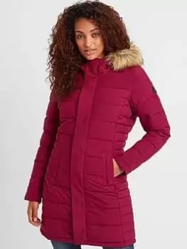 Image of TOG24 Firbeck Polyfill Jacket, Light Red, Size 10, Women