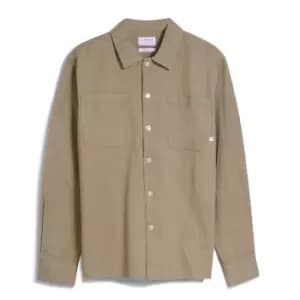 Image of Farah Isaacs Overshirt - Beige