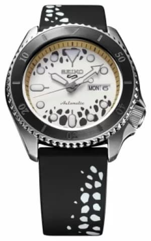 Image of Seiko SRPH63K1 5 Sport One Piece Law Limited Edition Watch