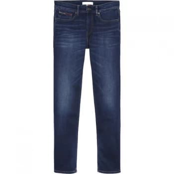 Image of Tommy Jeans Straight Ryan Mens Jeans - Aspen Dark Blue