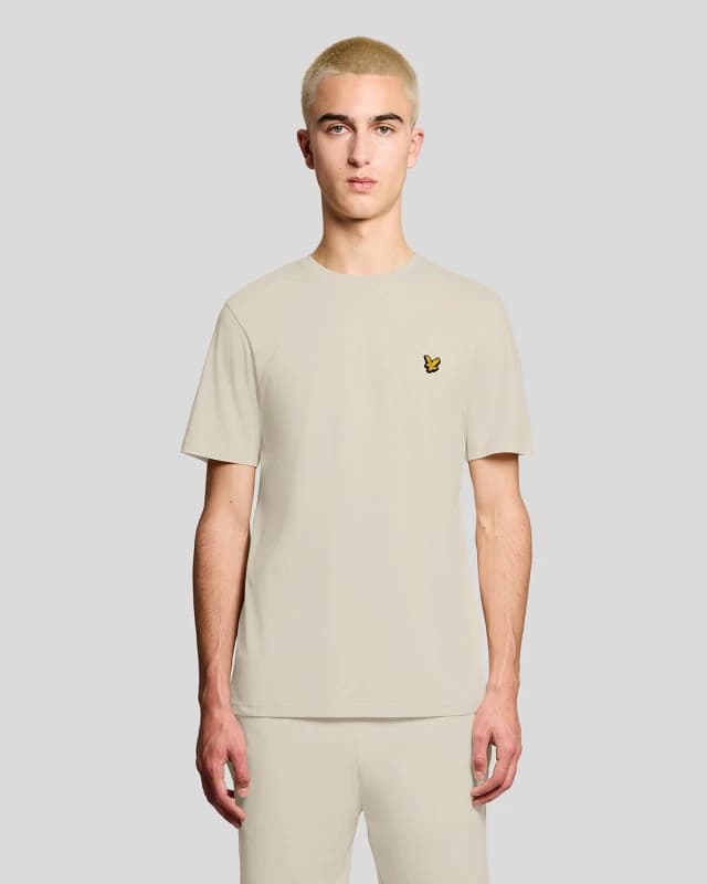 Image of Lyle & Scott Mens Sports T-Shirt in Beige