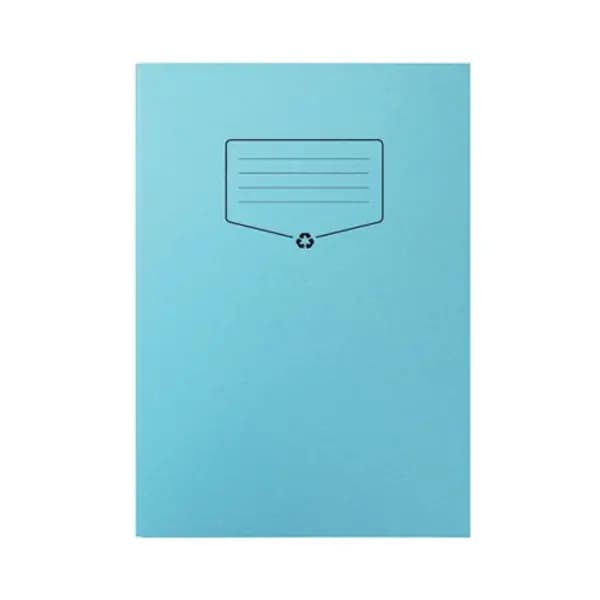 Image of Silvine Silvine Eco Recycled Exercise Book Lined/Margin 64pp A4 (Pack of 10) EXRE105 EXRE105