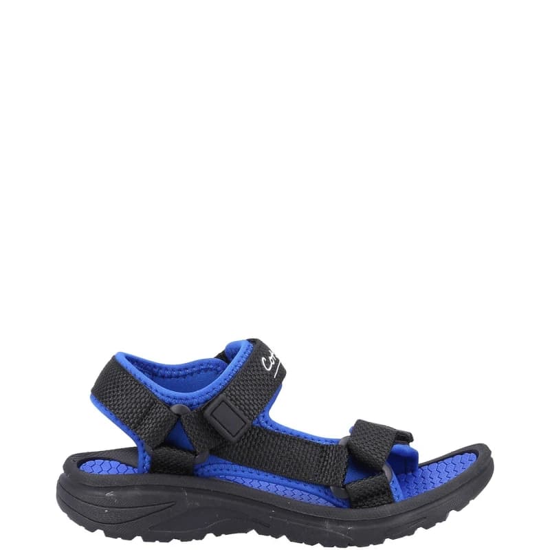 Image of Cotswold Bodiam Recycled Sandal - Black 1