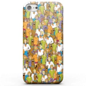 Image of Scooby Doo Character Pattern Phone Case for iPhone and Android - iPhone 8 Plus - Snap Case - Matte