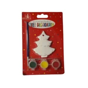 Image of PAINT YOUR OWN CHRISTMAS DECORATION SET