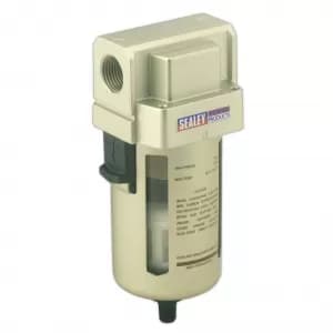 Image of Genuine SEALEY SA206FAD Air Filter Auto Drain Max Airflow 140cfm