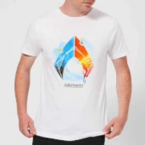 Image of Aquaman Back To The Beach Mens T-Shirt - White