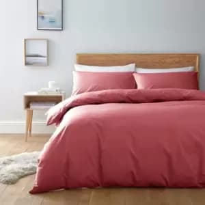 Image of Linea Egyptian 200 Thread Count Fitted Sheet - Orange