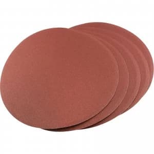 Image of Draper Self-Adhesive Aluminium Oxide Abrasive Disc 200mm 100g Pack of 5