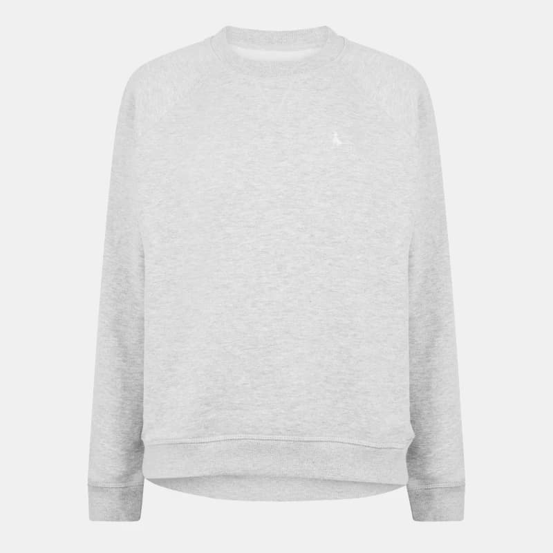 Image of Jack Wills Astbury Raglan Crew Sweatshirt - Grey Grey 4