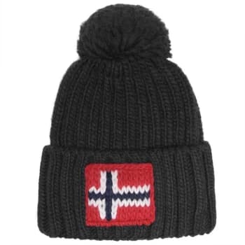 Image of Napapijri Beanie Hat - Black
