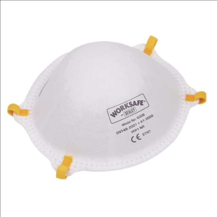 Image of Worksafe Cup Mask FFP1 - Pack of 3 9309/3