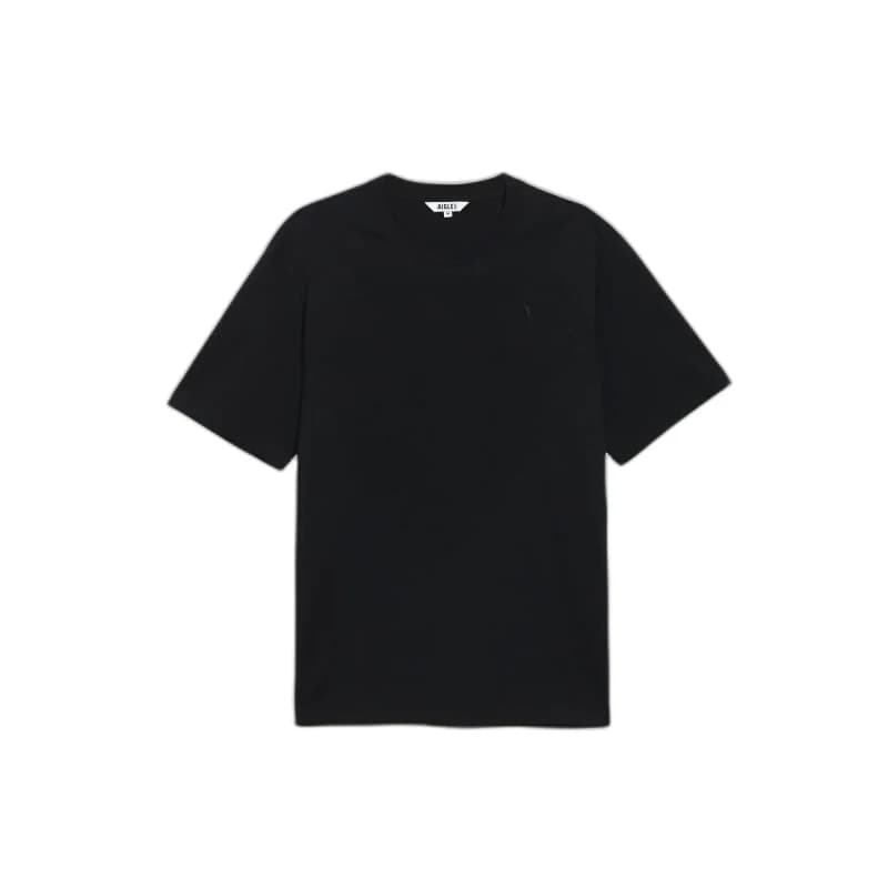 Image of Aigle Antibacterial Crew Neck T-Shirt Black Men M;L;XL;3XL